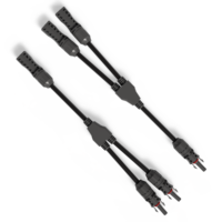 Y2-15 All Black Photovoltaic Branch Connector