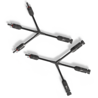 Y3-10 All Black Photovoltaic Branch Connector
